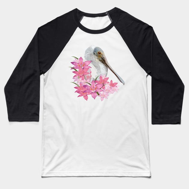 Pink Spatula Baseball T-Shirt by obscurite